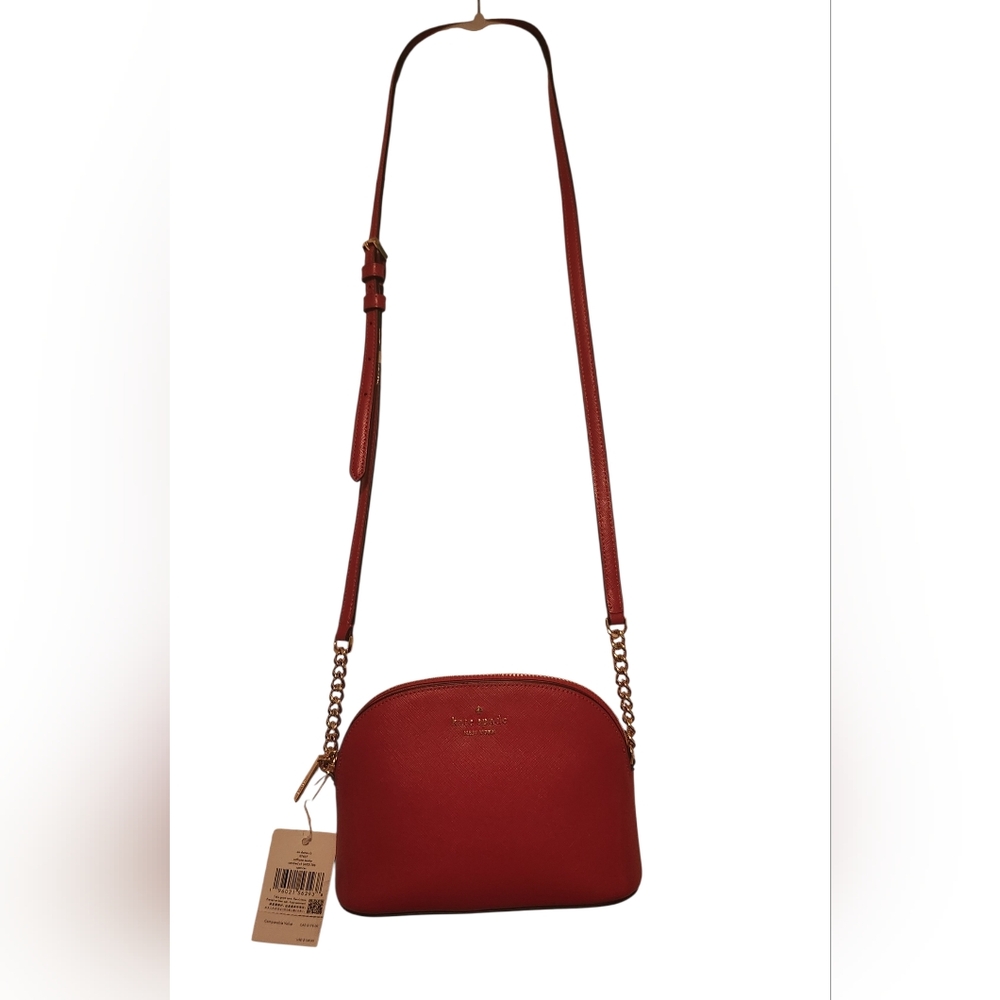 Kate Spade Small Dome Red Spencer Crossbody NWT